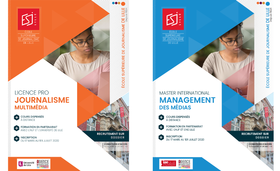 Management des médias, journalisme des formations à distance pour les