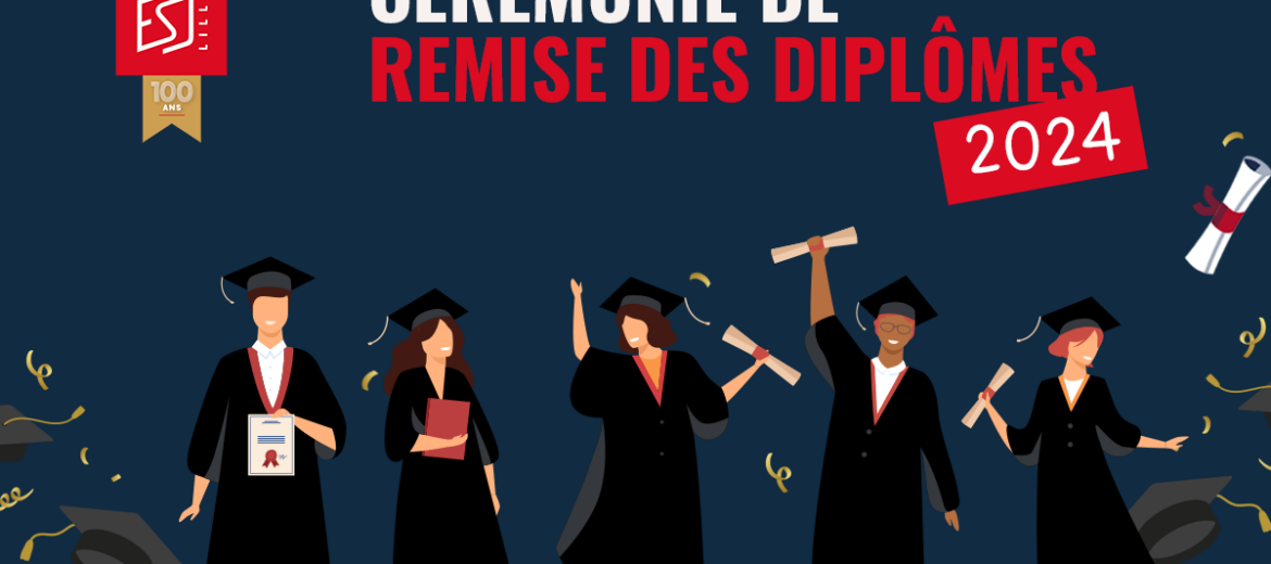 visuel remise des diplomesESJ Lille