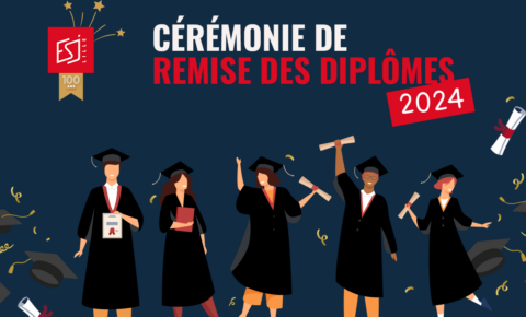 visuel remise des diplomesESJ Lille