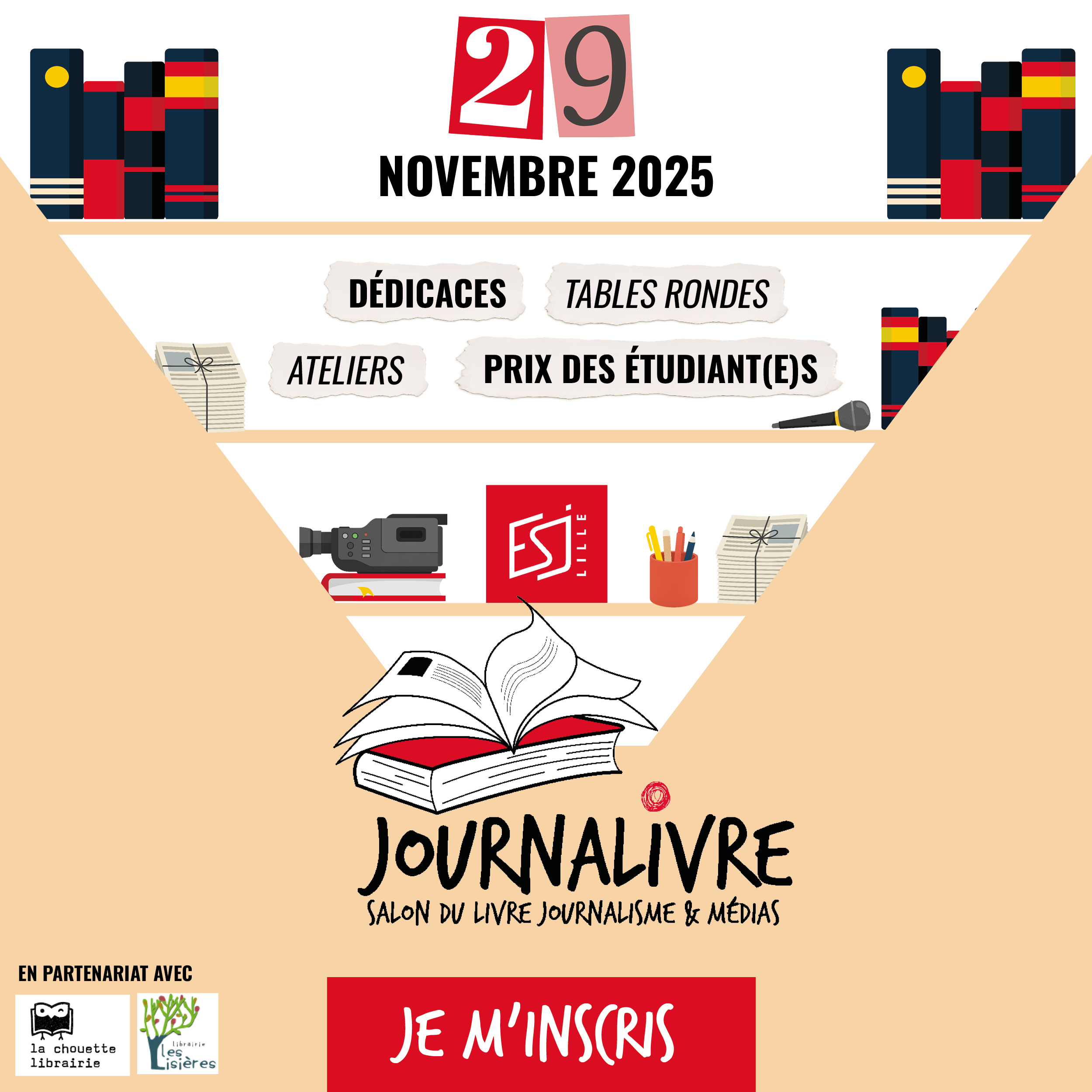POP UP JOURNALIVRE ESJ LILLE