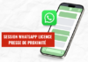 SESSION WHATSAPP proxi